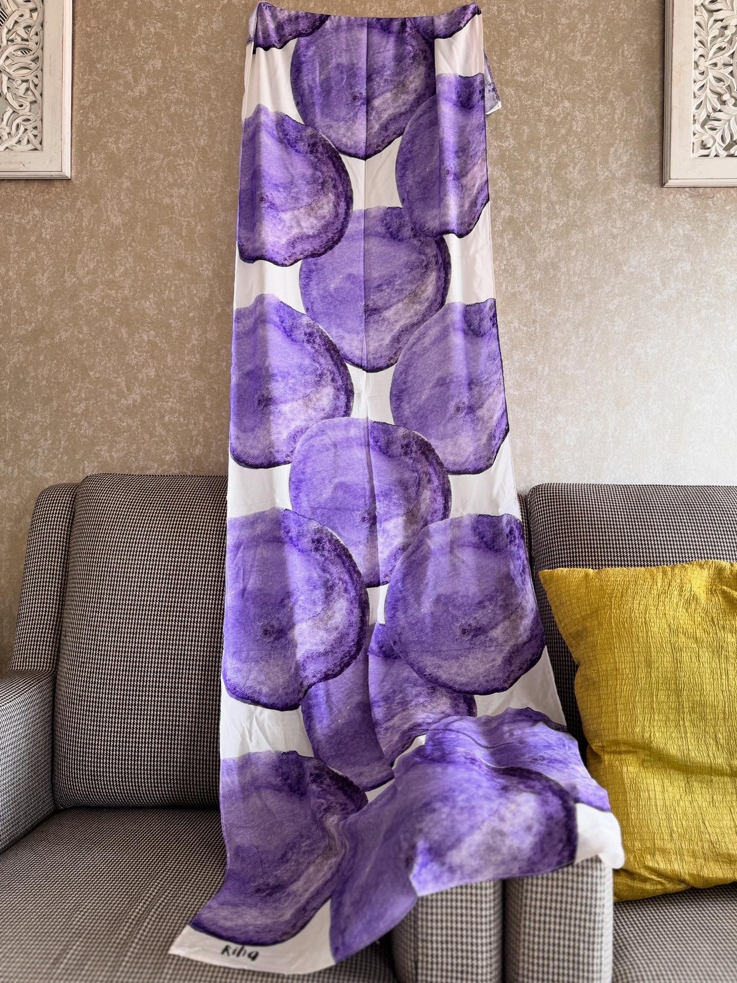 Lilac whispers scarf