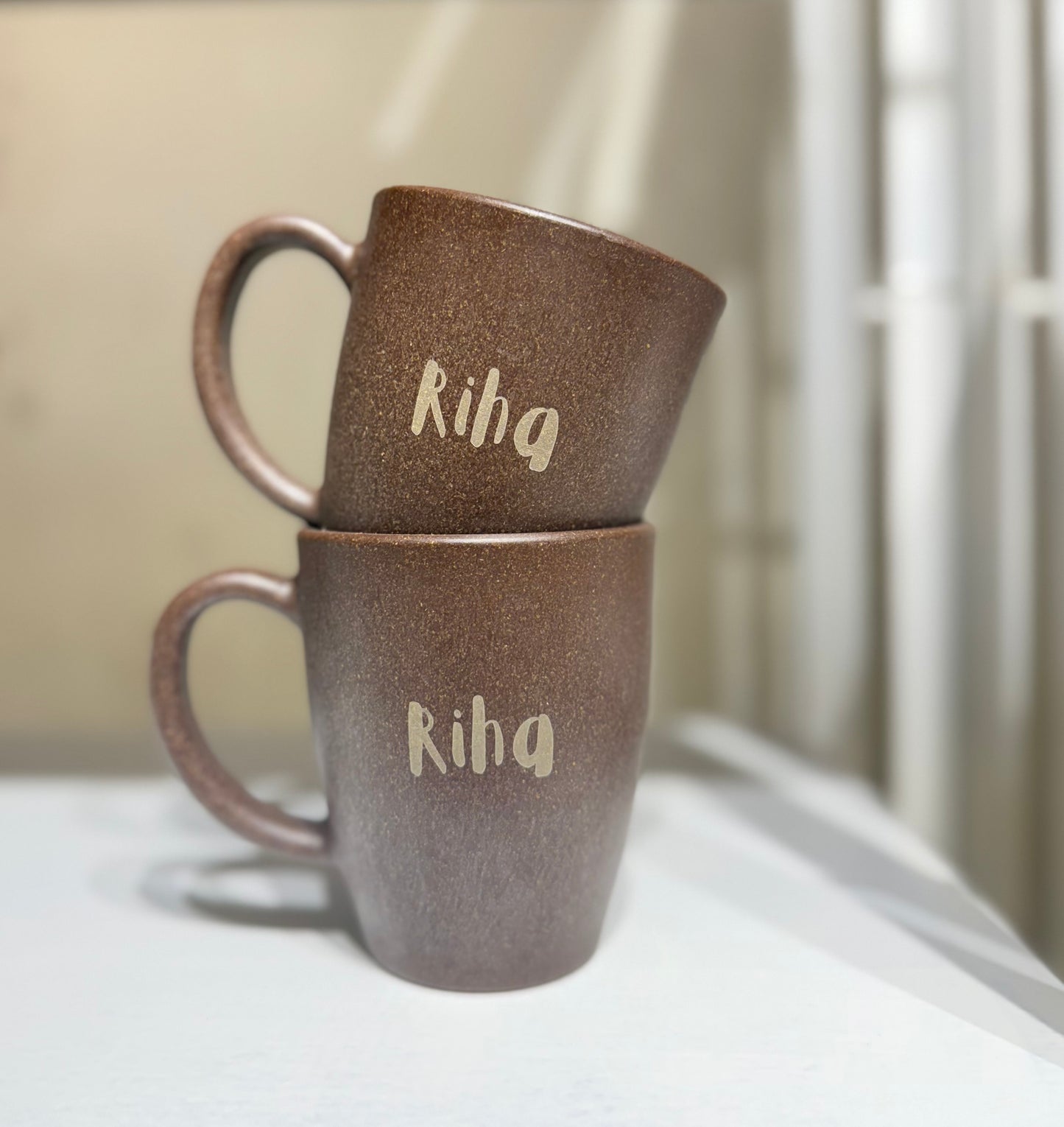 Vintage Brew Cup- Set of 2