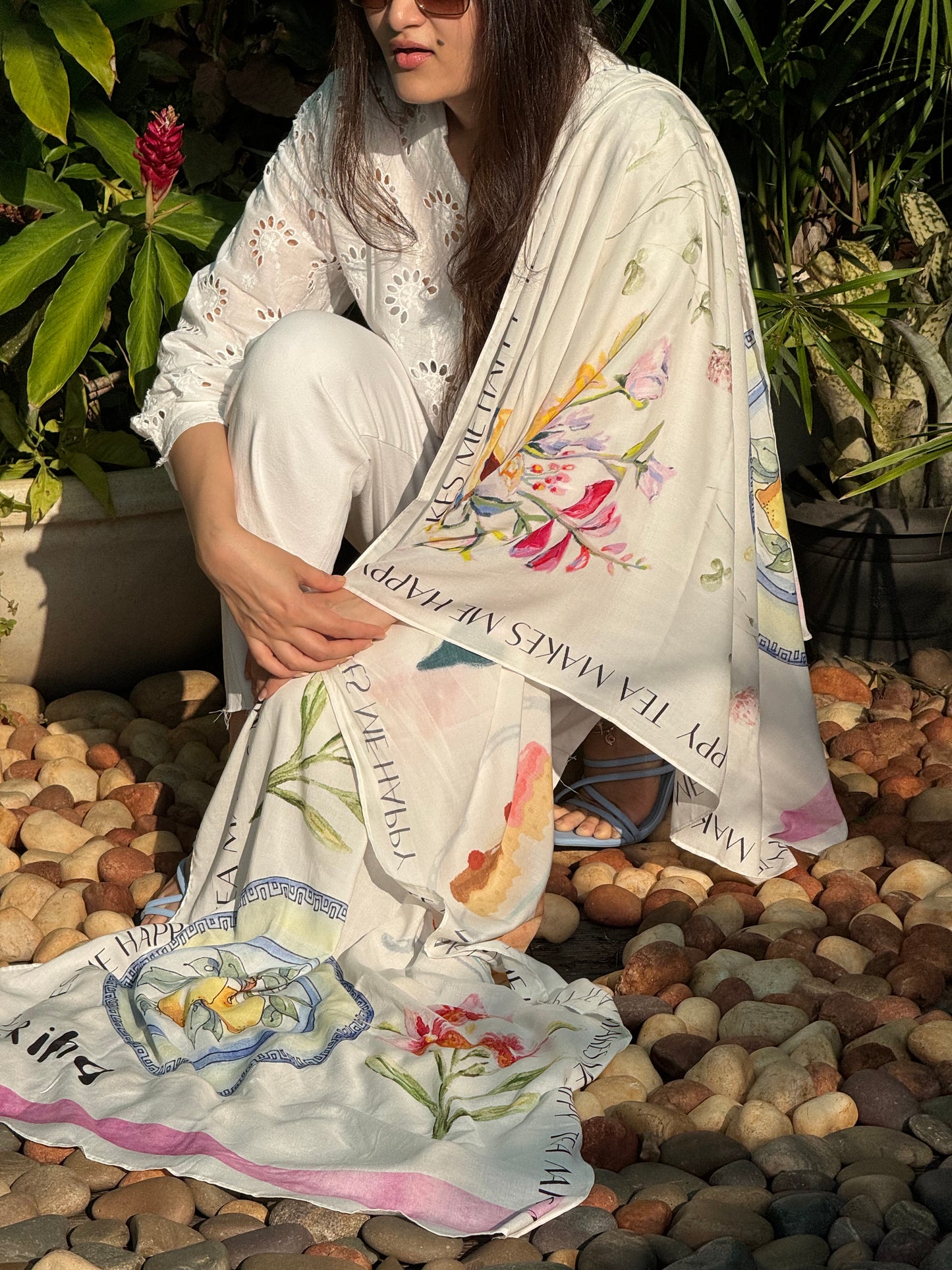 Tea-time tale scarf