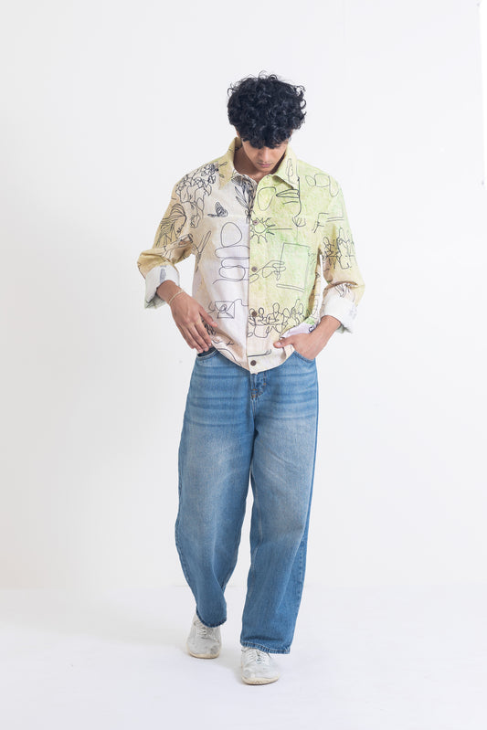 The line and light jacket