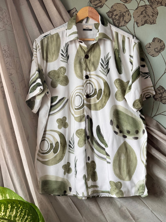 Botanic blur shirt