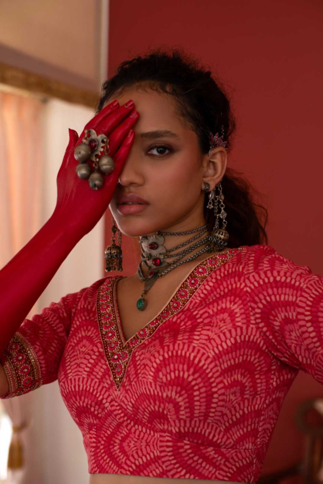 Shola Lehenga Set