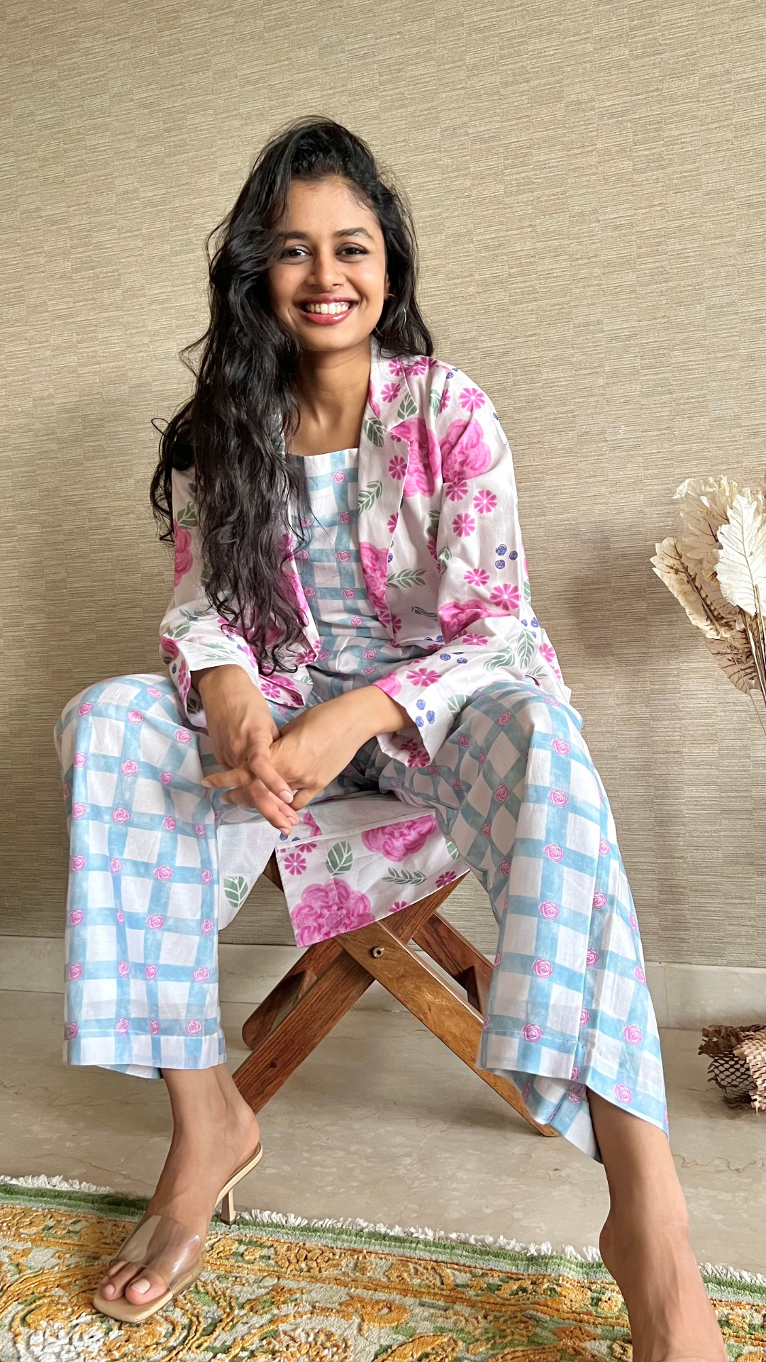 A Rose Rhyme Co-Ord Set & the Pink Prose Jacket