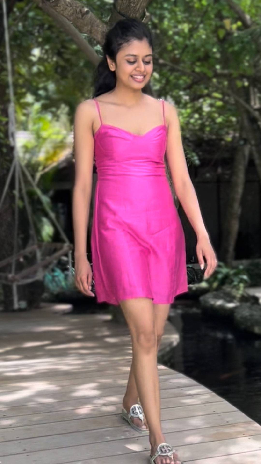 Sweetheart Pink Mini Dress